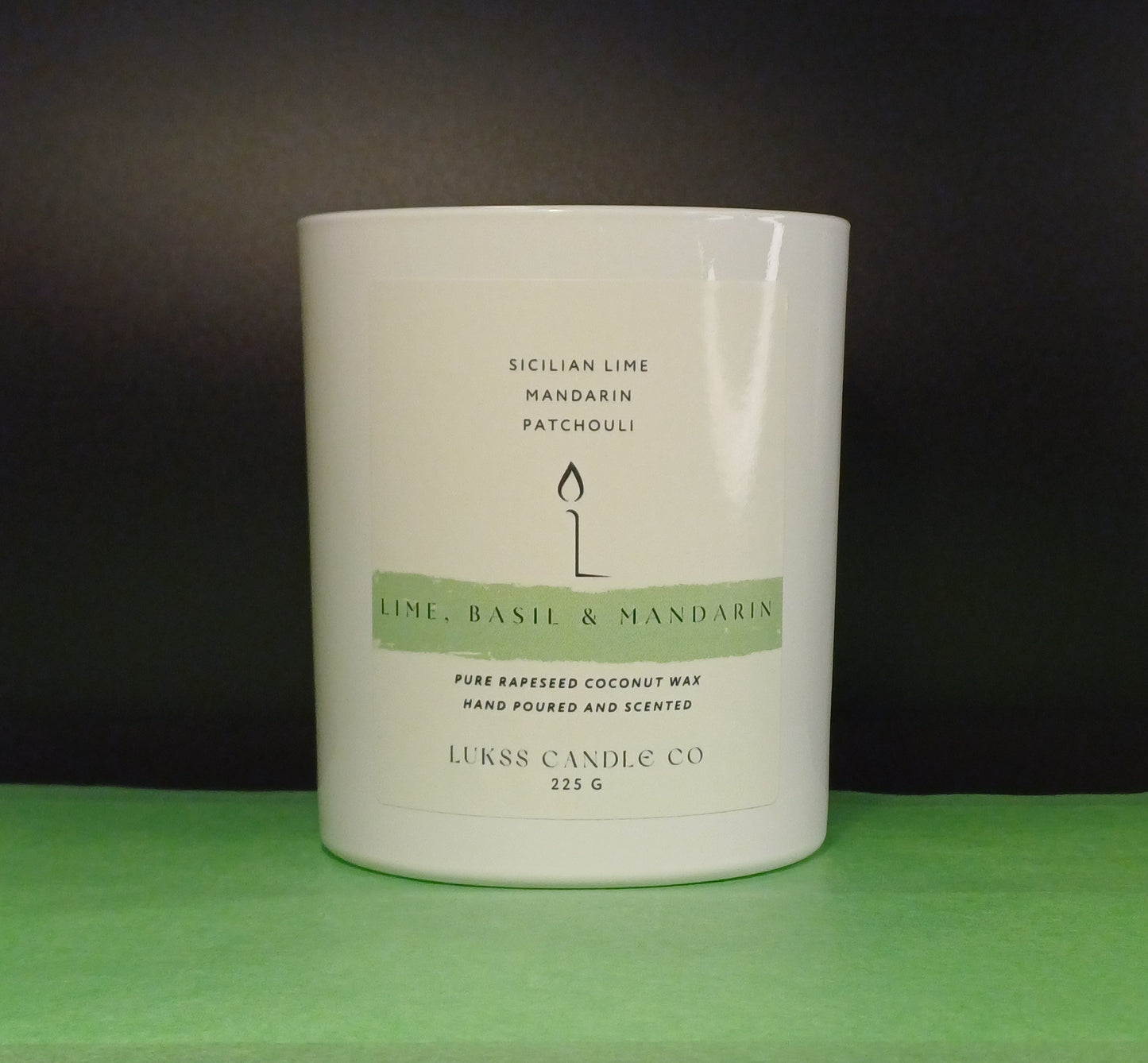 Lime, Basil & Mandarin 225g