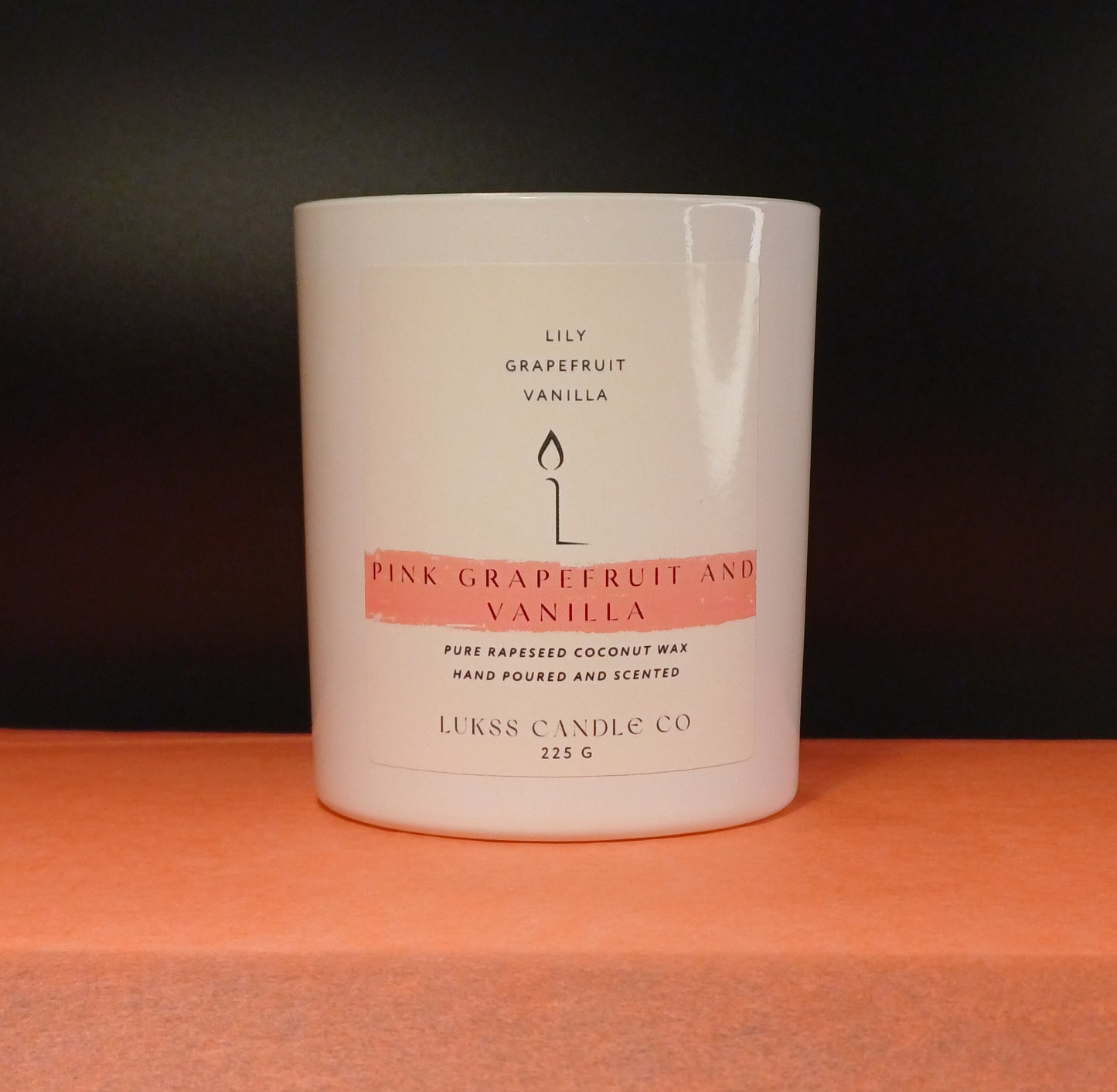 Pink Grapefruit & Vanilla 225g