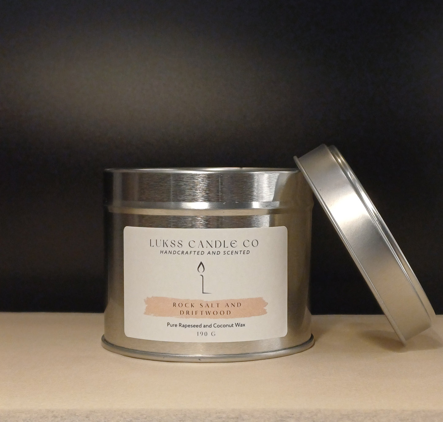 Rock Salt & Driftwood 190g