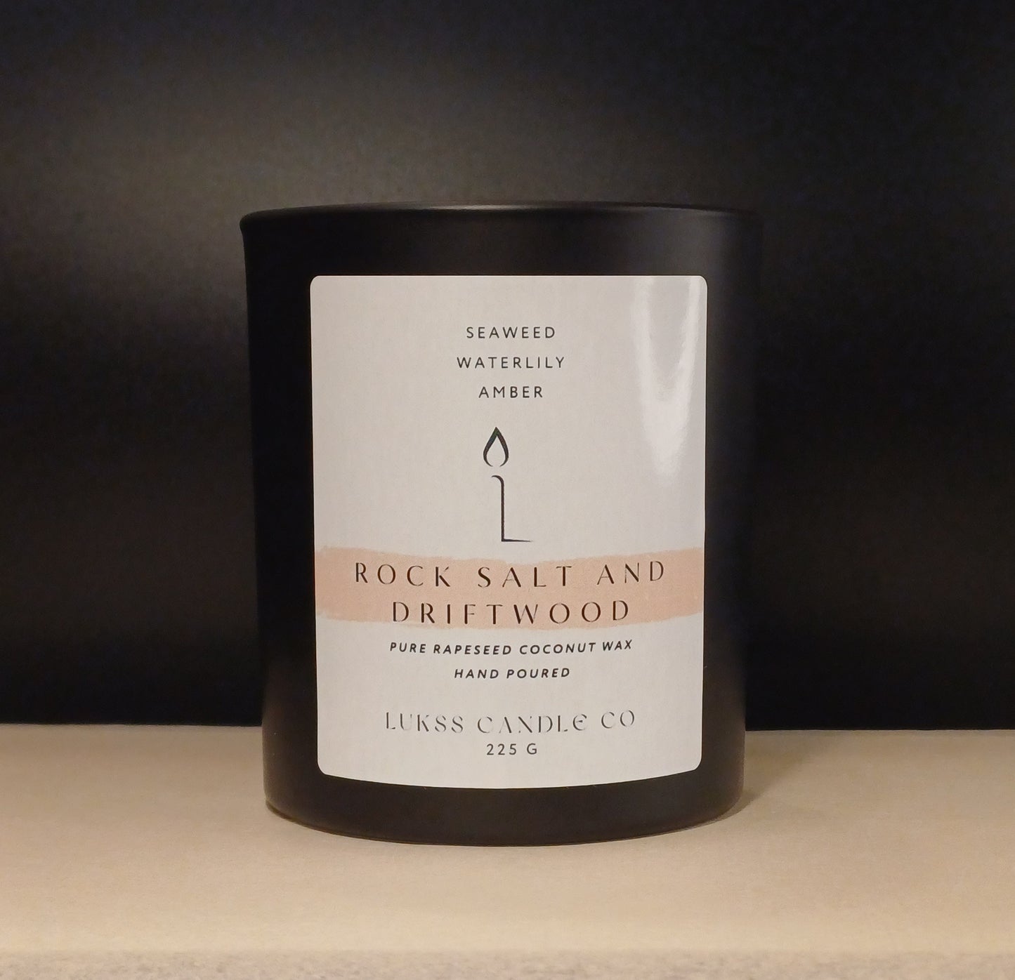 Rock Salt & Driftwood 225g